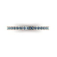 thumbnail image 1 of 0.57 ct Brilliant Round Cut Synthetic Moissanite 18K Rose Gold Stackable Band SZ 7.5, 1 of 6
