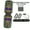 Advanced Combination Set, variant on Adjustable push-up board, sturdy lightweight home gym gear for chest & strength training, supports pushups, pull-ups and dips.