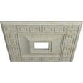 thumbnail image 3 of Ekena Millwork 18"W x 18"H x 3 1/2"ID x 1 1/8"P Eris Ceiling Medallion (Fits Canopies up to 9 7/8"), Hand-Painted Pot of Cream Crackle, 3 of 5