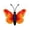 Red#052, variant on Solar Powered Butterfly Garden Light Outdoor Decorative Accent Lamp with Vintage Iron Finish for Patio Yard Balcony Flower Bed Walkway Lighting