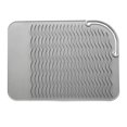 thumbnail image 1 of Plancha de Pelo Alfombrilla a Prueba de Calor Planchas de Pelo Antideslizante Almohadilla Anticalor 23x16,5 Cm - Gris Sunnimix Almohadilla a prueba de calor Styling, 1 of 8