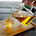 thumbnail image 2 of Yeacher Vente en Gros Théière en Verre borosilicate Haute en Acier Inoxydable avec Fuites Théière à Bulles Carrée en Verre, 2 of 6