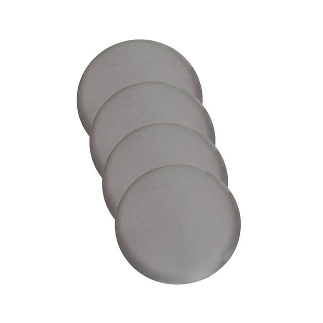 Bar Stool Cushion Round Durable stretch fit padded Elastic Soft Washable for 12-18 inch Chair gray