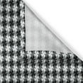 thumbnail image 3 of Ambesonne Black and Grey Kitchen Curtains, Pinwheel Circles, 55"x36", Black Grey White, 3 of 3