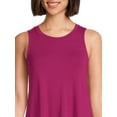 thumbnail image 4 of Time and Tru Women's Sleeveless Knit Swing Dress, Sizes XS-XXXL, 4 of 5