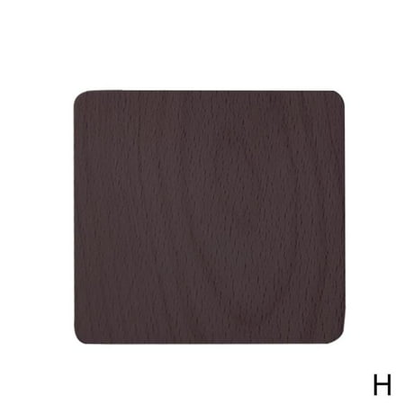 

Wooden Round Shape Coaster Blank Coasters DIY Wood Pad 2021 Dropship Craft J0U0