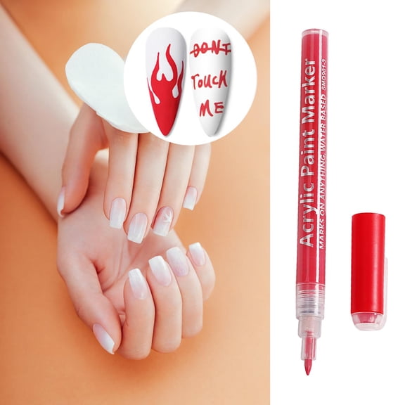 Nail Art Graffiti Pen – Multi-Functional Acrylic Marker for DIY Creative Designs – Perfect for Color Hand Drawing, Dots, and Hooks – Essential for Nail Art and Craft Projects