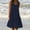 Navy, variant on Summer Saving 2024 Sundresses for Women 2024 Sleeveless Cute Petite Mini Dress Tiered Summer Flowy Boho Sundress Beach Wear For Womens Gifts