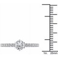 thumbnail image 4 of 1-1/4 Carat T.W. Diamond Classic Engagement Ring in 14kt White Gold, 4 of 5