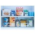 thumbnail image 5 of iDesign Plastic Fridge & Freezer Bins Organizer, 14.5" x 8" x 6", Clear, 5 of 6