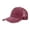 Red, variant on HNMKIU Perforated Hem Denim Shading Fashionable and Versatile Baseball Cap for Women Grey,One Size