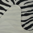 thumbnail image 5 of Zebra/Cow Goat Printed Carpet Velvet Imitation Leather Rugs Cowhide Animal Skins Natural Shape Carpets Decoration Mats, 5 of 6