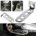 thumbnail image 2 of 2pcs Universal Mounting Bracket For Motorcycle Headlight Rearview Mirror Bracket Fixed Lamp Spotlight, 2 of 9