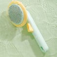 thumbnail image 3 of Peine para depilación de perros y gatos, cepillos de agujas para el pelo, herramientas de aseo para mascotas (verde) Likrtyny Para estrenar, 3 of 7