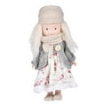 thumbnail image 2 of Muñeca de juguete de peluche hecha a mano para niños, muñecas lindas para niñas, juguete de peluche, regalo de cumpleaños de Navidad para niños, 2 of 8