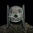 thumbnail image 3 of Star Wars Tie Fighter And Death Star Light Up Pin, 3 of 3