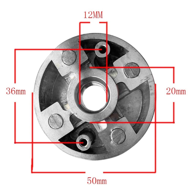 Zinc Alloy Lathe Chuck for Electric Hammer Drill Connecting Rod Self Centering Clamp Accessory for Eelctric Hammer Drill
