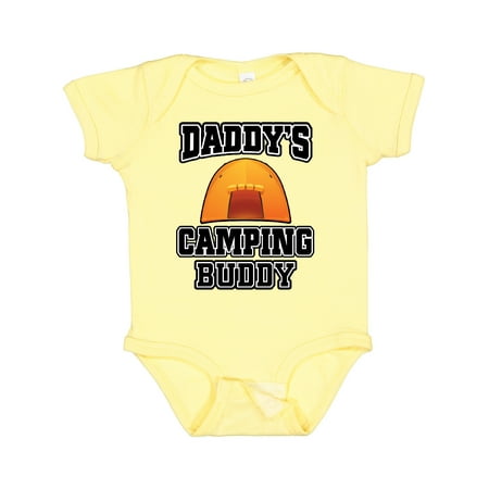 

Inktastic Daddys Camping Buddy Gift Baby Boy or Baby Girl Bodysuit