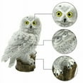 thumbnail image 5 of Garden Solar Light Outdoor Decor Resin Owl Solar LED Light with Stake Animal Waterproof Light for Flower Fence Lawn Decoration (Owl brown 2pcs), 5 of 7