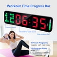 thumbnail image 4 of Reloj de pared digital grande Gym Timer LUCORB Gym Timer, 4 of 6