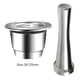 thumbnail image 5 of Cápsula Reutilizable Recargable Acero Inoxidable+Tamper para Nespresso (B), 5 of 7
