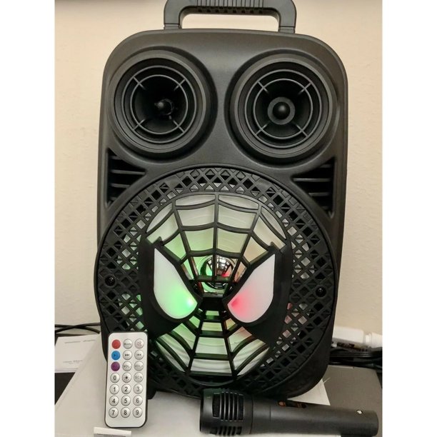 JIEPAK Bluetooth Speaker 8 + 1 Tweeter Microphone Rechargeable Remote