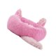 thumbnail image 4 of Manta redonda para mascotas Sunnimix Cama Nido cómodo Lavable Fondo antideslizante Gatos de felpa Rosa 70cm, 4 of 8