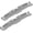 Silver, variant on Heavy Duty Front Wheel Toe Angle Calibration Board Car Alignment Tool For Auto Repair Installation