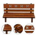 thumbnail image 2 of 2 Pcs Bancs de Jardin Miniatures Banc de Micro-Jardin Mini Banc de Parc pour Maison de Poupée, 2 of 9