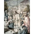 thumbnail image 2 of Durer, Albrecht 25x32 Black Ornate Wood Framed with Double Matting Museum Art Print Titled - Resurrection of Lazarus, 2 of 4