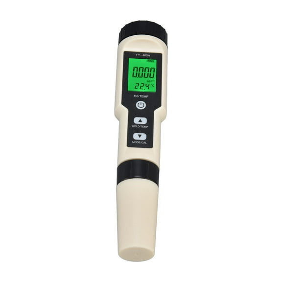 Hydrogen Test Pen High Sensitivity Backlit LCD Design Digital Hydrogen Meter for Aquariums Gardening Laboratories Laboratories Water Purification Drinking Water