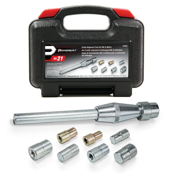 Powerbuilt SAE and Metric Clutch Alignment Tool Set - 648649