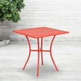 thumbnail image 3 of 28'' Square Gold Indoor-Outdoor Steel Patio Table, 3 of 3