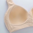 thumbnail image 5 of Dwellite Bras for Women Senior Front Closure Plus Size Comfy Breathable Full Support Everyday Bra with Snaps 2026 Complexion 36, 5 of 6