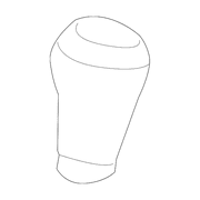 Genuine OE Mazda Shift Knob - KD53-46-030A
