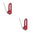 thumbnail image 4 of Wosthever Reposaflechas Montado en la parte trasera Estructura firme Estante de de gran precisión Instalación práctica Fácil de usar Protección Rojo 2piezas Wosthever CBP187168, 4 of 6