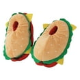 thumbnail image 4 of PAMINGONO Breathable Supportive Slippers 1 Pair Khaki Burger Style for Men and Winter Needs, 4 of 8