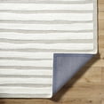 thumbnail image 4 of Hauteloom Zerah Wool Living Room, Bedroom Area Rug - Contemporary - Ivory, Dove Gray, Pearl - 2' x 3', 4 of 6