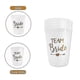 thumbnail image 2 of Juego de vasos translúcidos para despedida de soltera, vaso de plástico para novia del equipo, 12 Uds., 2 of 5