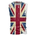 thumbnail image 5 of Men National Day Union Jack Spring Summer Vest Graphic Printed O-Neck Plus Size Comfortable Male Cool Camis Dailywear, 5 of 5