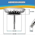 thumbnail image 4 of 79/82mm For Blanco Replacement Adjustable Kitchen Sink Drain Strainer Rustproof Stainless Steel Sink Strainer With Plug Function, 4 of 4