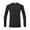 Black, variant on Onna Mens Unstoppable Plain Base Layer Top