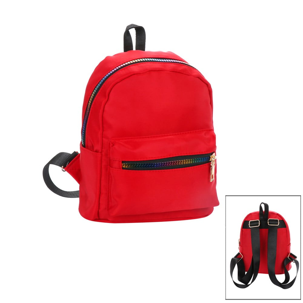 small rainbow backpack