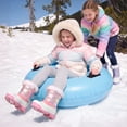 thumbnail image 4 of DREAM PAIRS Girls' Snow Boots, Mid-Calf Winter Boots with Plush Lining, Water-Resistant Upper, Side Zipper and Anti-Slip TPR Outsole, 4 of 6
