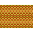 thumbnail image 1 of Ahgly Company Machine Washable Indoor Rectangle Transitional Scarlet Red Area Rugs, 3' x 5', 1 of 7