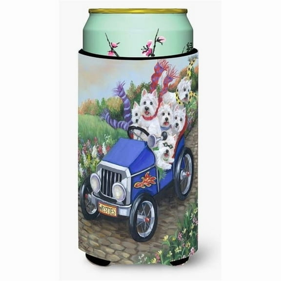 Westie Hot Rod Tall Boy Hugger