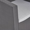 thumbnail image 3 of Noble House Bedrock Ensemble de Conversation Extérieur 4 Places avec Foyer Gris, 3 of 13