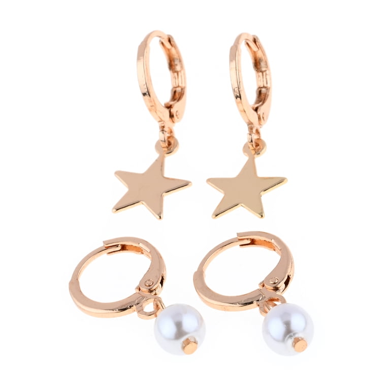 Gold Plated Butterfly Jewelry Set For Women - Necklace, Bracelet, Earrings (4 Pc Gift Set)