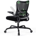 thumbnail image 1 of Silla de oficina Marsail con brazos ajustables lumbares ergonómicos de malla, 1 of 4