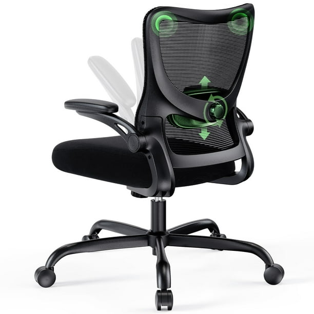 Silla de oficina Marsail con brazos ajustables lumbares ergonómicos de malla